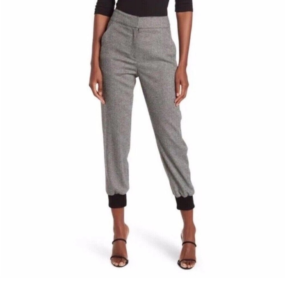 Veronica Beard Frazier
Herringbone Wool Silk Blend Jogger 0